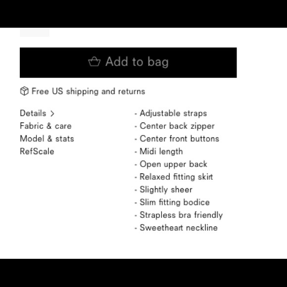 NWT SOLD OUT! Reformation Thelma Dress - Picture 8 of 8